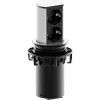 Socket-outlet Bachmann 928.002 Black Silver