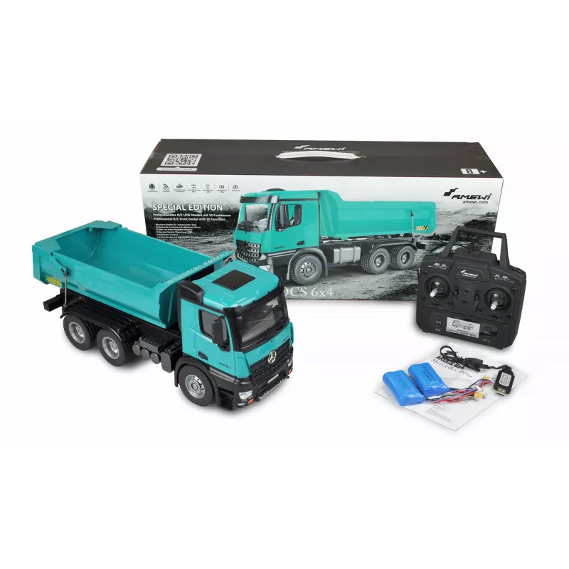 Amewi 22533 remote-controlled RC model dump truck Electric Motor 1:14 (22533)