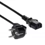 Akyga AK-PC-05C Power Cable, CEE 7/7 to IEC C13, Copper 3 x 1 mm², 5 m, Black