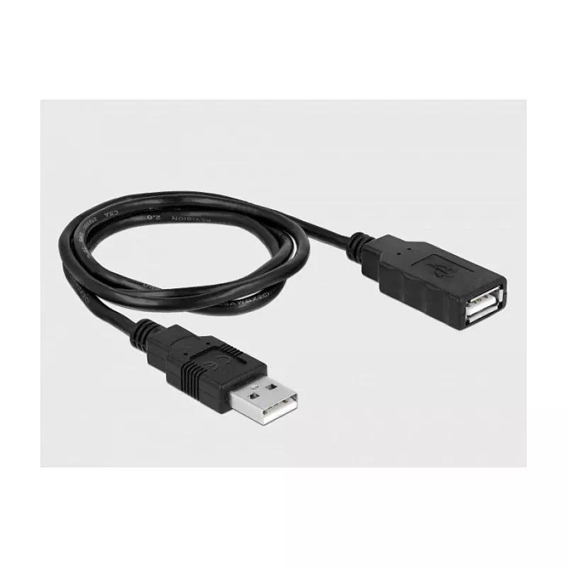 Serial Cable DeLOCK 66280 USB Type-A DB-9 0.8 m Black