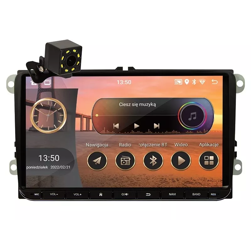 Car radio BLOW CP02 2DIN 9-inch touchscreen Android GPS, double DIN multimedia unit