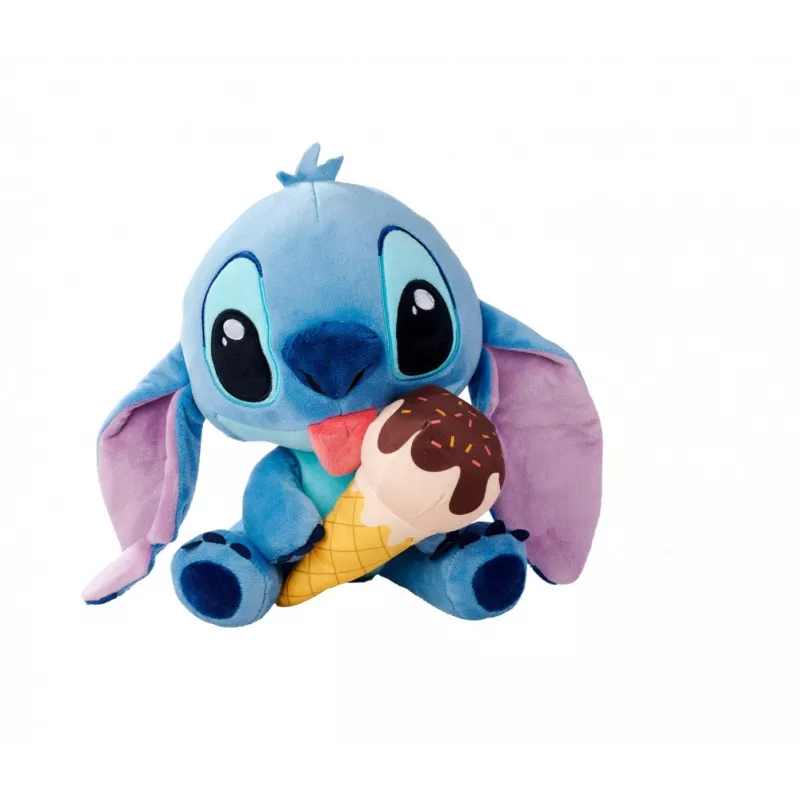Plush toy SIMBA Mascot Stitch Ice Cream 25 cm, original soft character figure