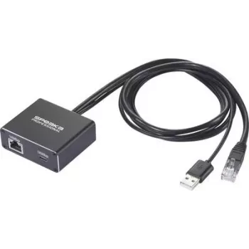 SpeaKa Professional SP-GNS-200 Network Adapter/Hub 1 GBit/s USB-C®, RJ45 (SP-13543696)