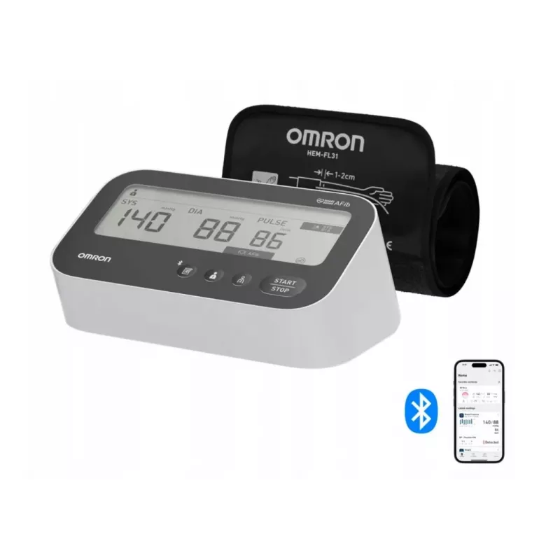 OMRON M4 Connect Afib Upper Arm Blood Pressure Monitor