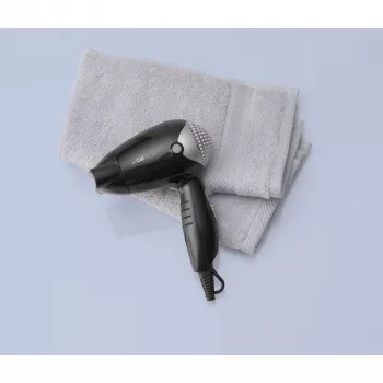 HT 3393 , hair dryer black/Silver