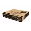 Gas Hob PROMIS KG400C, 4 zones, rotary front controls, LPG, metal top, countertop