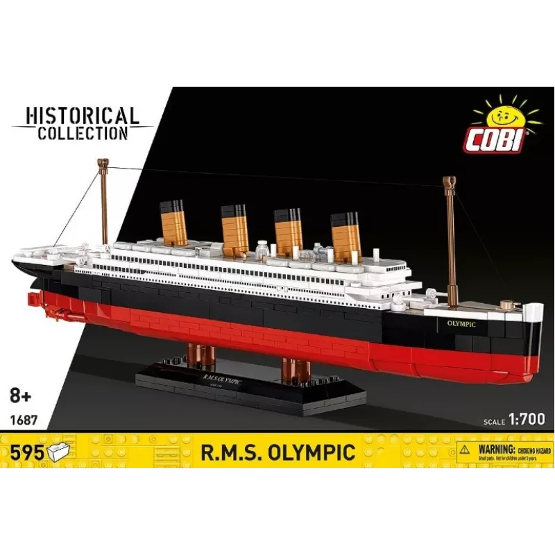 Construction set Cobi Blocks R.M.S. Olympic 59 blocks — 59-piece model building set