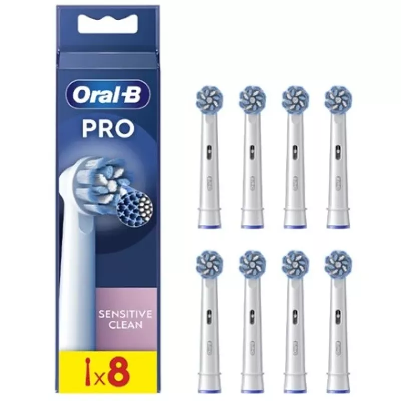 Replacement Toothbrush Heads Oral-B EB60-8 — Sensitive Ultra Thin, Pack of 8