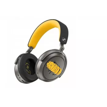 Headphones Sennheiser Momentum 4 Wireless 80th Anniversary Edition — Bluetooth 5.2, 20 h battery, ANC, 3.5 mm, circumaural, yellow