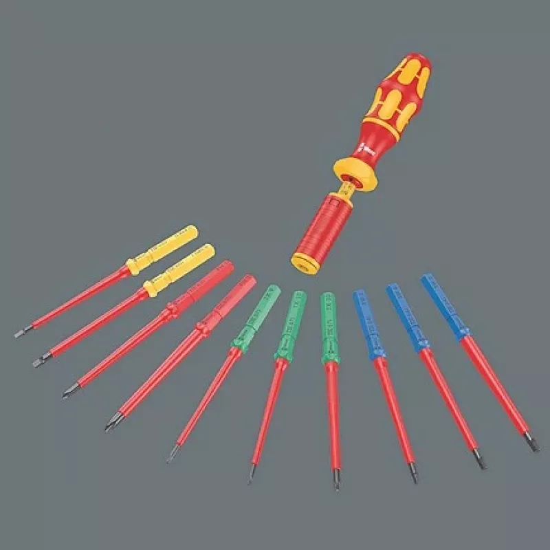 Wera 05006605001 Kraftform Kompakt VDE 15 torque screwdriver set