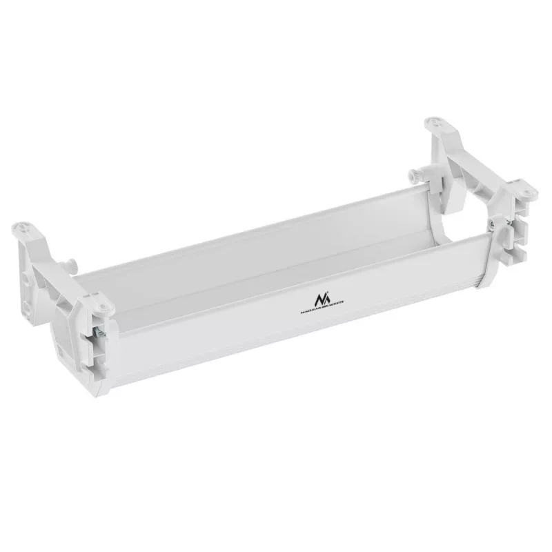 Maclean under-desk cable/extension organizer, max. load 5kg, white, MC-106 W