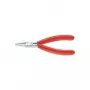 Knipex electronics pliers total length 115 mm flat wide jaws shape 1 ball end cover