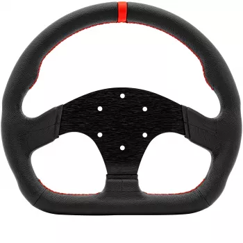Simagic P-325D steering wheel 325 mm, leather rim, for direct-drive systems, without hub