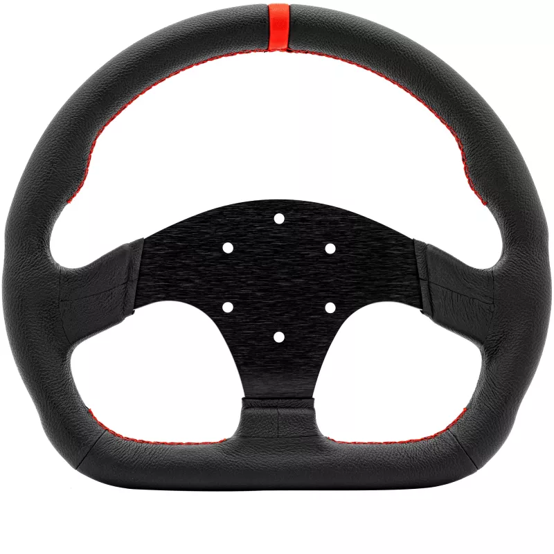 Simagic P-325D steering wheel 325 mm, leather rim, for direct-drive systems, without hub