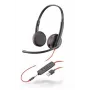 HP Poly Poly Blackwire C3225 USB - 3200 Series - Headset - On-Ear - Wired - USB, 3,5 mm Plug - Noise Isolation (209747-101)