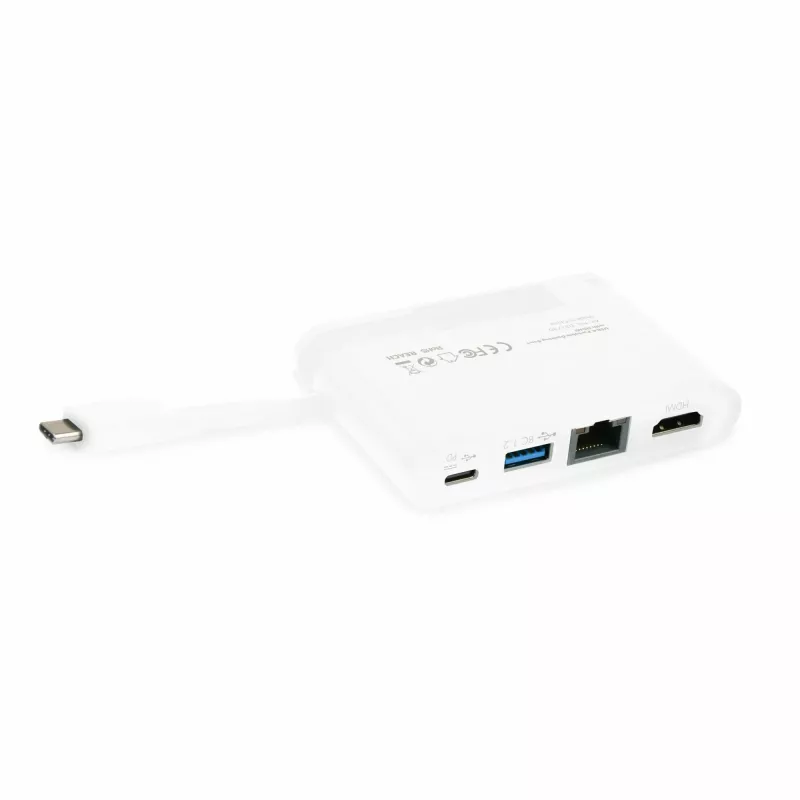 DICOTA USB-C Portable Docking 4-in-1 with HDMI - docking station - USB-C - HDMI (D31730)