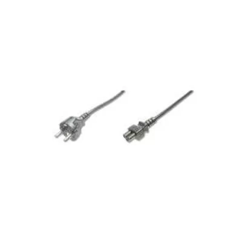 Digitus - Power Cable (250 VAC) - IEC 320 EN 60320 C7 - CEE 7/16 (M) - 2,0m - Black (AK 524 2M)