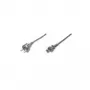Digitus - Power Cable (250 VAC) - IEC 320 EN 60320 C7 - CEE 7/16 (M) - 2,0m - Black (AK 524 2M)