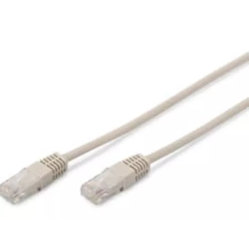 Network Cable Digitus CAT 5e U/UTP Patch Cord RJ-45 Cat5e 1.5m Grey