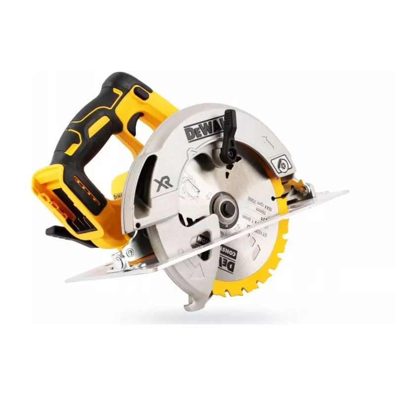 DeWALT DCS570P2-QW portable circular saw 18.4 cm Silver, Yellow 5500 RPM