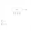 USB Type-C Hub DICOTA D32061 10000 Mbit/s Silver