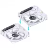 Cooling fan set Jonsbo ZL-120WR PWM ARGB Reversed 120mm, 3 pcs