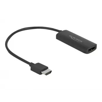 Adapter HDMI-A male to DisplayPort female 4K 60 Hz DeLOCK 63206