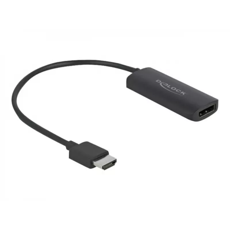 Adapter HDMI-A male to DisplayPort female 4K 60 Hz DeLOCK 63206