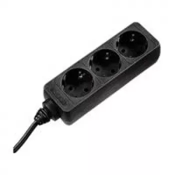 Hama 0003039 surge protector Black 3 AC outlet(s) 230 V 1.4 m