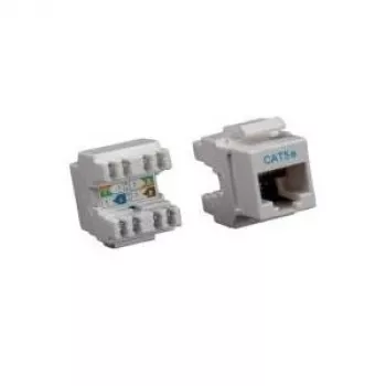 ROLINE Cat.5e Keystone, RJ-45, Unshielded, Light Grey (26.11.0343)