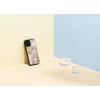 Protective case iKins for Apple iPhone 12 mini — pink marble pattern, slim fit