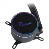 All-in-one liquid cooler Inter-Tech LC-120 RGB 12 cm Black