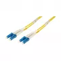 EFB-Elektronik Duplex Jumper LC-LC 9/125µ, OS2, LSZH, gelb, 2.0mm, 0,5m Hersteller: EFB Elektronik (O0350.0,5)