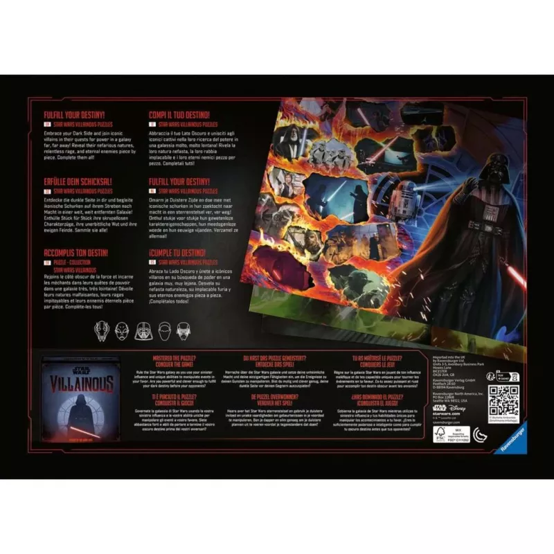 Puzzle Star Wars Villainous: Kylo Ren (1000 Pieces)