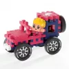 Toy construction set Marioinex Mini Waffle 112 pieces – Farmer Urocze Ranczo, multicolour, age 6+