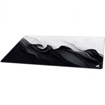 Gaming mouse pad Sharkoon SKILLER SGP40 D12, oriental cherry blossom design, black/white, 1000 x 500 mm