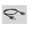 HDD/SSD enclosure DeLOCK 42011 Black 2.5 inch SATA III 5 Gbit/s