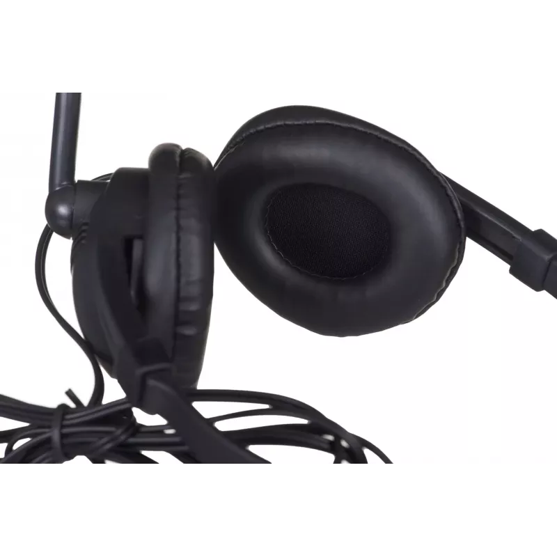 Wired binaural gaming headset IBOX W1MV — circumaural, 3.5 mm, 2 m cable, boom microphone