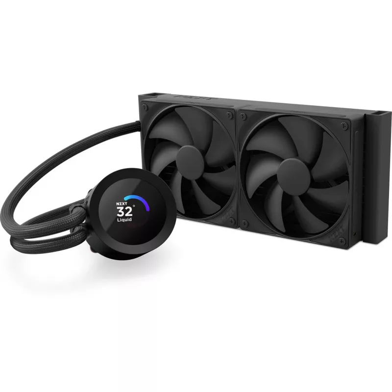 NZXT Kraken Plus 240 Processor All-in-one liquid cooler 12 cm Black