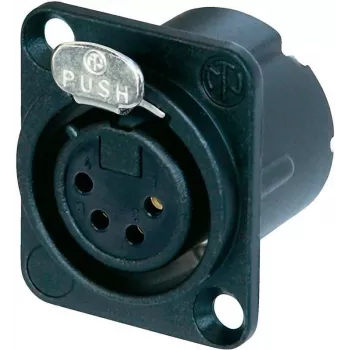 Neutrik NC4FD-LX-B Connectivity Accessory Black