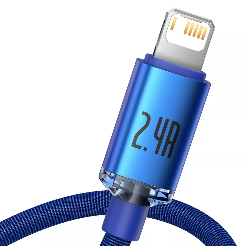 Lightning Cable Baseus CAJY000003 1.2m Blue 2.4A