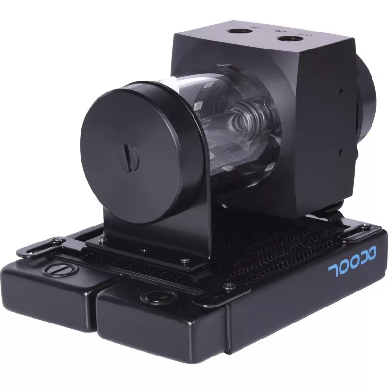 Water block Alphacool 15380 Acrylic Aluminium Plastic Black 76.5x131x76.5mm