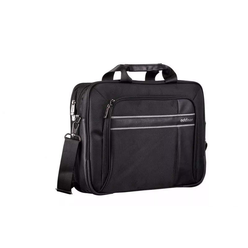 Addison 15,6 CORNELL 15 notebook case 39.6 cm (15.6) Briefcase Black