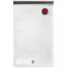 Vacuum sealer box ZWILLING 36807-007-0, plastic rectangular food container, 1.1 l & 2.3 l, airtight lockable lid, detachable, translucent white