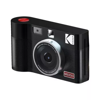 Instant camera Kodak Mini Shot 2 Era — portable instant photo camera with built-in printer, black