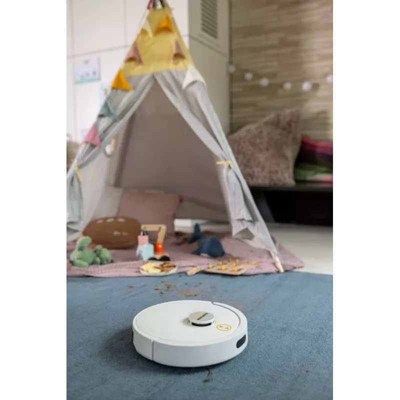 KARCHER RVC 3 Comfort white floor cleaning robot with base station