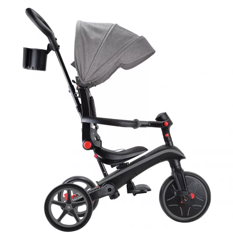 Explorer Trike Foldable 4 in 1, Kinderfahrzeug Grey