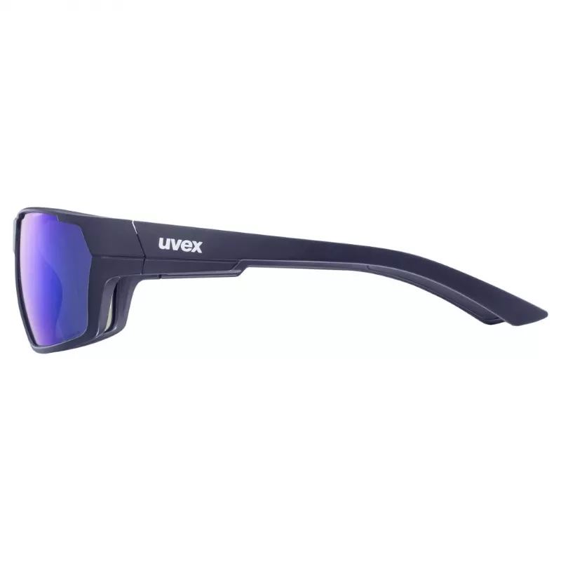 Multi-sport glasses UVEX sportstyle 233 P — full rim, unisex, navy, 28 g