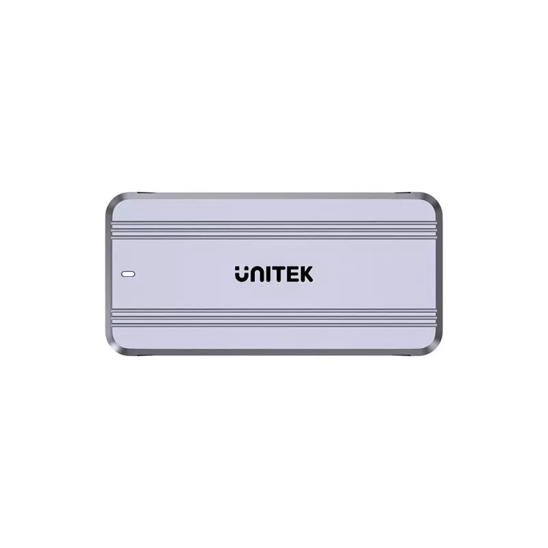SSD enclosure Unitek S1242AGY01-EU USB4 40Gbps, M.2 NVMe, up to 8TB, aluminium/plastic, active cooling