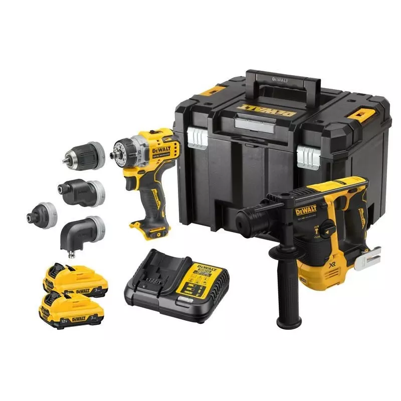 DeWALT DCK2101L2T-QW power screwdriver/impact driver Black, Yellow